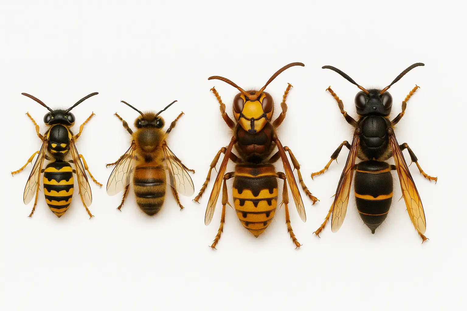 Identification abeilles guêpes frelons - Mr Guêpe expert Lorraine